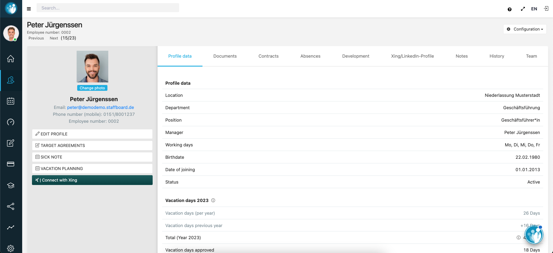 Digital Personnel File